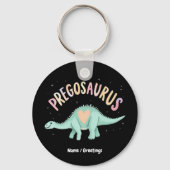 Sun's Out Bumps Out Groovy Pregosaurus Funny Dino Sleutelhanger (Voorkant)