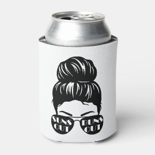 Suns out Buns Out Can Coozie (Blikje Voorkant)