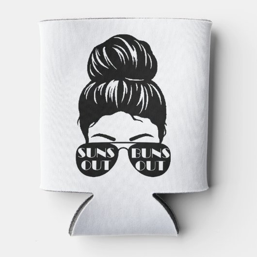 Suns out Buns Out Can Coozie (Voorkant)