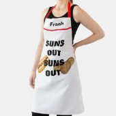 Suns Out Buns Out Schort - Aangepaste naam Funny G (Insitu)