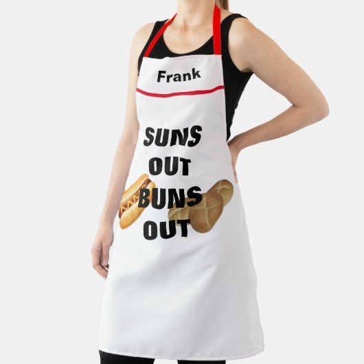 Suns Out Buns Out Schort - Aangepaste naam Funny G (Insitu)