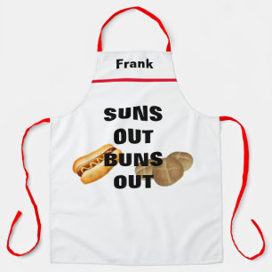 Suns Out Buns Out Schort - Aangepaste naam Funny G