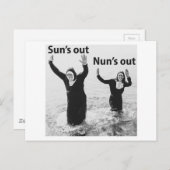 Suns out Nuns uit Briefkaart (Voorkant / Achterkant)
