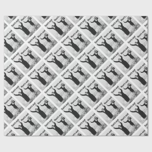 Suns out Nuns uit Cadeaupapier (Vlak)