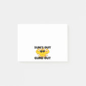 Sun's Out Pistolen Post-it® Notes (Voorkant)