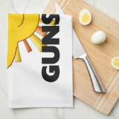 Sun's Out Pistolen Theedoek (Quarter Fold)