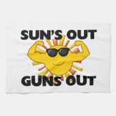 Sun's Out Pistolen Theedoek (Horizontaal)