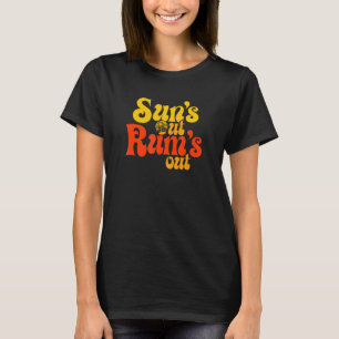 Sun's Out Rum's Spring of Summer Break Beach V T-shirt