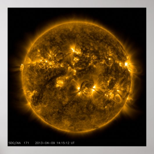 Sun's Quiet Corona Poster (Voorkant)