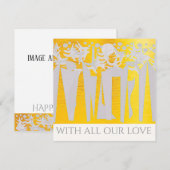 SUNS! SUNSHINE! HOLIDAYS IN CENTRAL PARK! :) FEESTDAGENKAART (Voorkant / Achterkant)