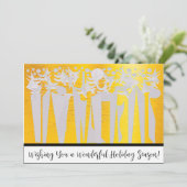 SUNS! SUNSHINE! HOLIDAYS IN CENTRAL PARK! :) FEESTDAGENKAART (Staand voorkant)