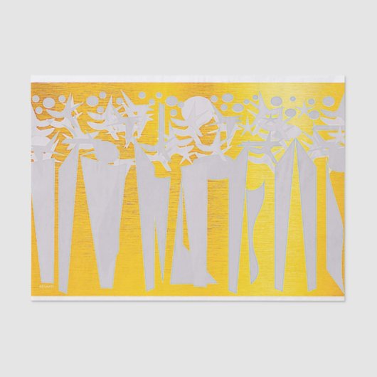 SUNS! SUNSHINE! HOLIDAYS IN CENTRAL PARK! :) TISSUEPAPIER (Voorkant)