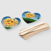 SUNS! SUNSHINE! SUNNY DAY OF GOLF! HANDWAAIER (Niet-gemonteerd)