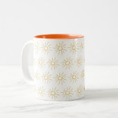 Suns Tweekleurige Koffiemok (Voorkant links)