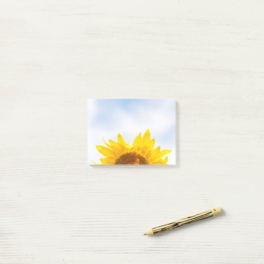 Sun's Up Sunflower Post-It Notes (Op bureau)