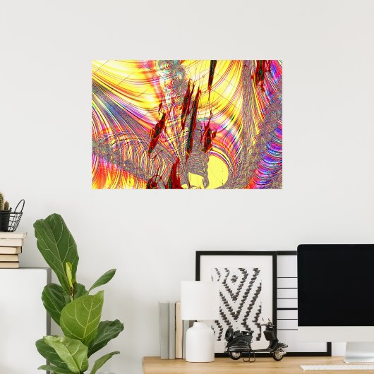 Suns Wormhole Poster (Thuiskantoor)