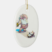 sUnScReEn sAnTa Keramisch Ornament (Rechts)