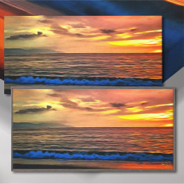 Sunset 1577 Art Canvas