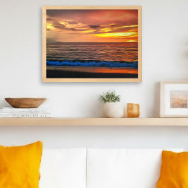 Sunset 1577 Art Print