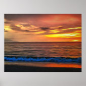 Sunset 1577 Art Print (Voorkant)