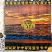 Sunset 1577 douchegordijn