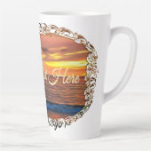 Sunset 1577 latte mok (Rechts)