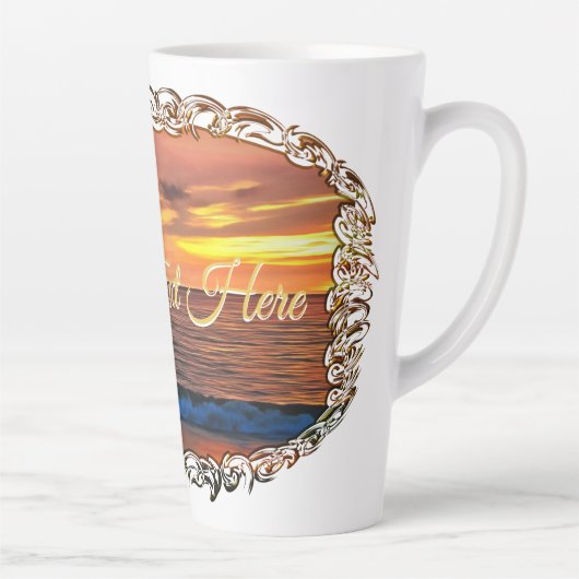 Sunset 1577 latte mok (Rechts)