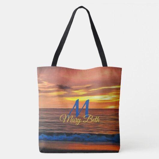 Sunset 1577 tote bag (Achterkant)