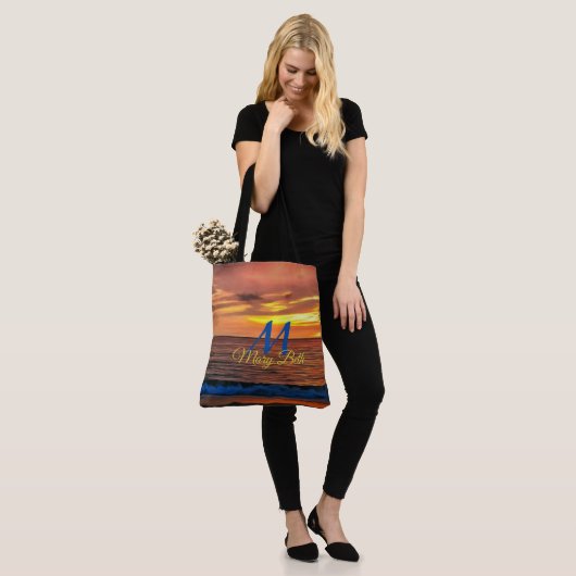 Sunset 1577 tote bag (Op model)