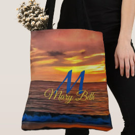 Sunset 1577 tote bag