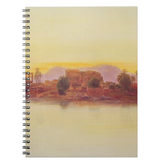 Sunset, 1861 (paneel) notitieboek (Voorkant)