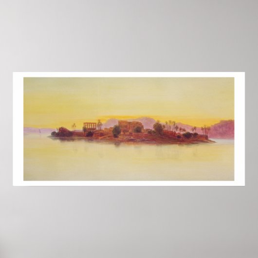 Sunset, 1861 (paneel) poster (Voorkant)