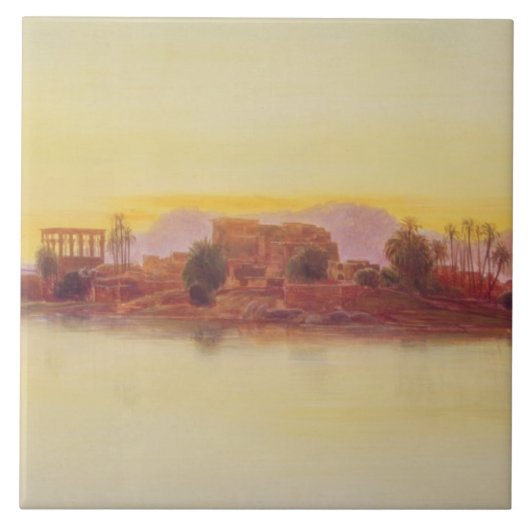Sunset, 1861 (paneel) tegeltje (Voorkant)