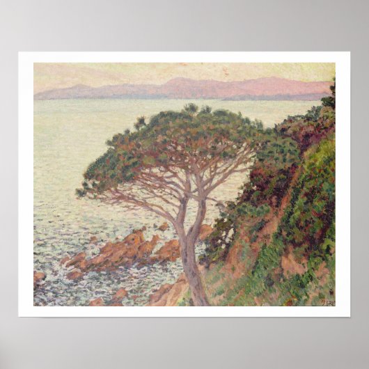 Sunset, 1916 (olie op doek) poster (Voorkant)