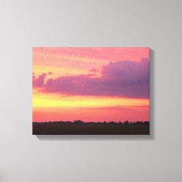 Sunset 2004 Foto van Mark Edward Westerfield. Canvas Afdruk