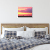Sunset 2004 Foto van Mark Edward Westerfield. Canvas Afdruk (Insitu (Slaapkamer))