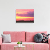 Sunset 2004 Foto van Mark Edward Westerfield. Canvas Afdruk (Insitu (Woonkamer))
