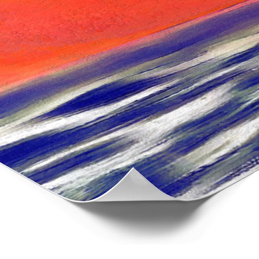 Sunset 2443 Art Print (Hoek)