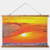 Sunset 2443 hangend wandkleed (Voorkant)