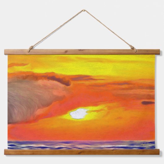 Sunset 2443 hangend wandkleed (Voorkant)