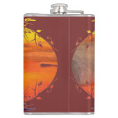 Sunset 2443 heupfles (Achterkant)