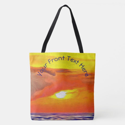Sunset 2443 tote bag (Voorkant)