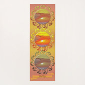 Sunset 2443 yogamat (Achterkant)