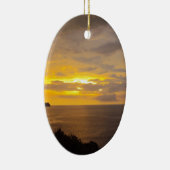 Sunset 2 Costa Rica Keramisch Ornament (Rechts)