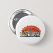 Sunset 2 over Cannes, aanpasbaar Ronde Button 5,7 Cm (Voorkant /achterkant)