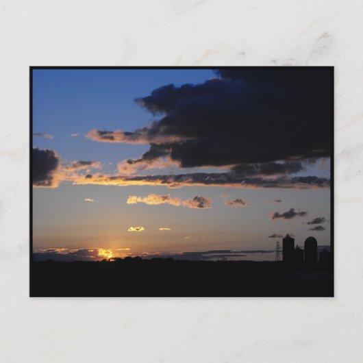 Sunset ~ 36 briefkaart (Voorkant)