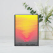 Sunset ~ 43 briefkaart (Staand voorkant)