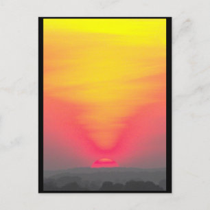 Sunset ~ 43 briefkaart