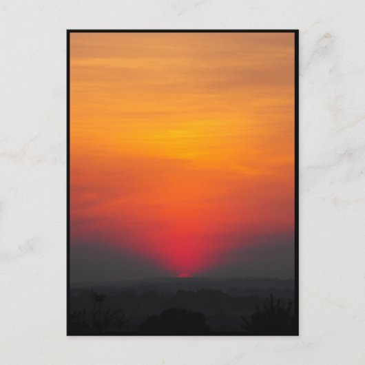 Sunset ~ 44 briefkaart (Voorkant)