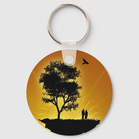 Sunset 50 x 24 sleutelhanger (Voorkant)